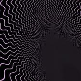 fractal backdrop of ever decreasing waves