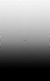 circular halftone fresnel rings