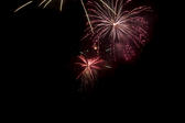a bonfire night (november 5th) firework display