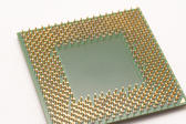 pins on the underside of a computer CPU