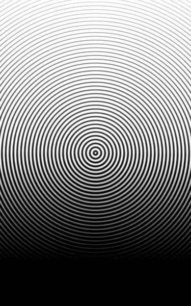circular halftone fresnel rings