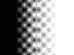 a graduated halftone black and white background 