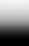 circular halftone fresnel rings